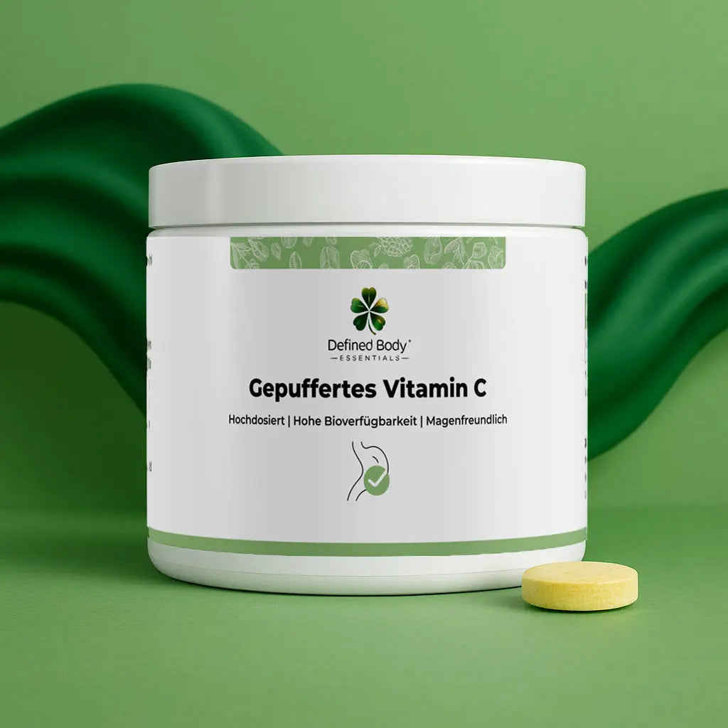 Gepuffertes Vitamin C 500mg - 360 Kapseln | Defined Body Essentials