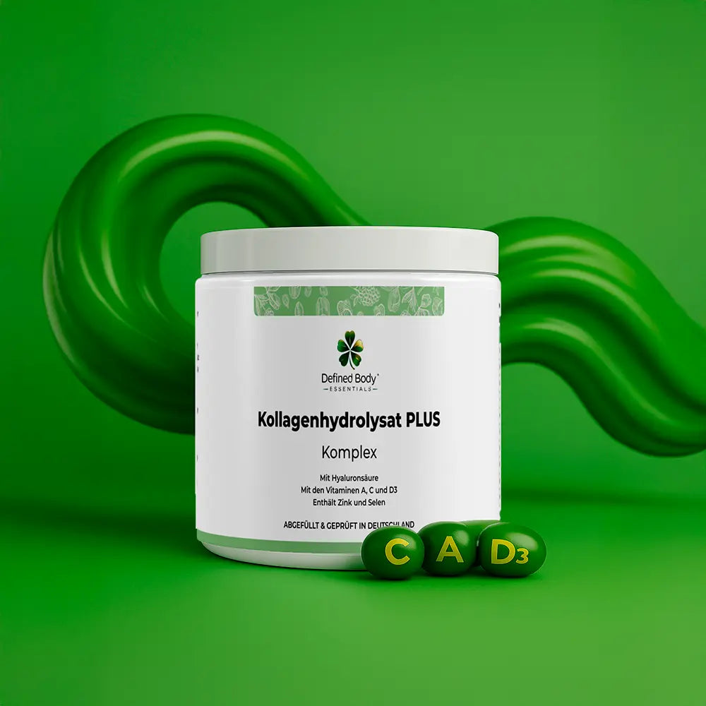 Kollagenhydrolysat PLUS Haut Haare Nägel - 180 Kapseln - Defined Body Essentials