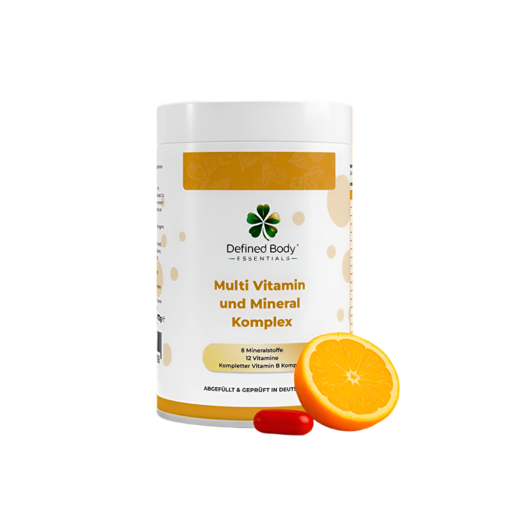 Multi Vitamin und Mineral Komplex - 120 Softgels - Defined Body Essentials