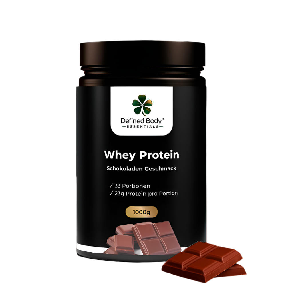 Premium Whey Protein Schokolade - 1.000g - Defined Body Essentials