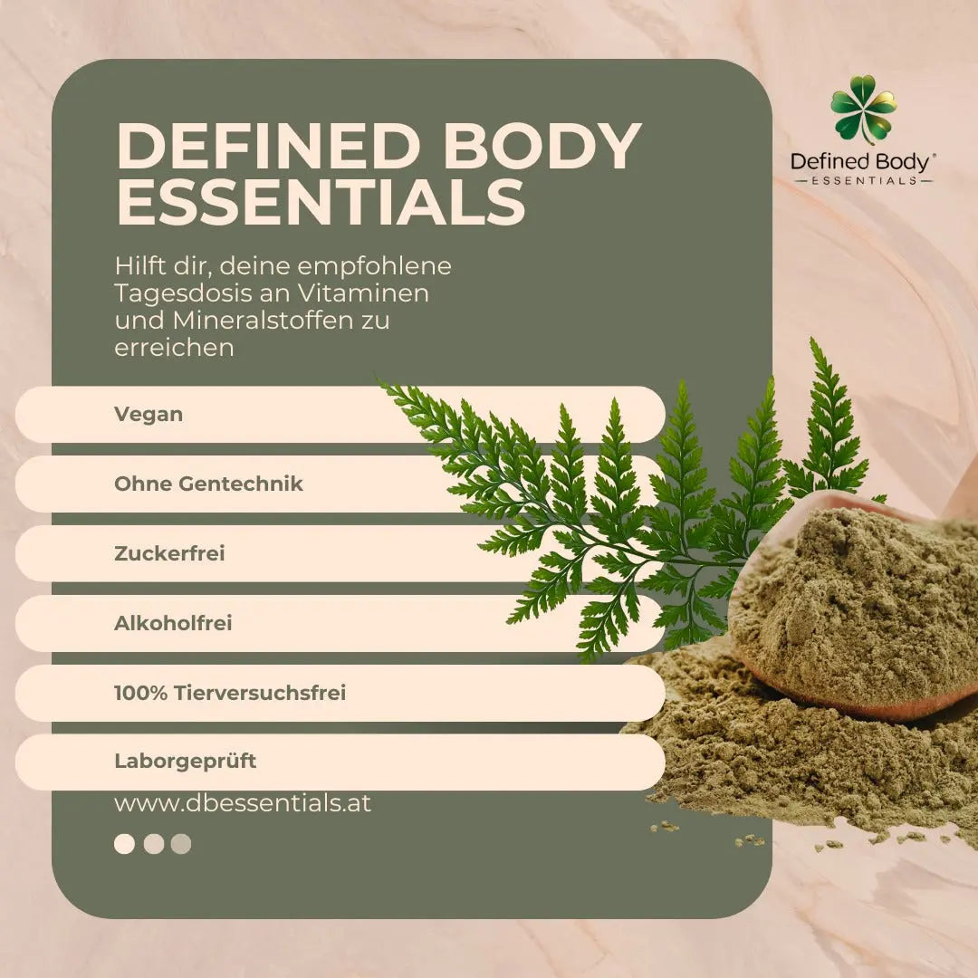 Gepuffertes Vitamin C 500mg - 360 Kapseln - Defined Body Essentials