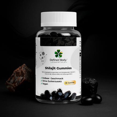 Shilajit Gummies + Vitamin C,B6, B12 - 60 Stk.