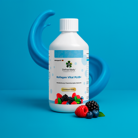 Kollagen Vital PLUS+ Shots - Wild Berry - 500ml