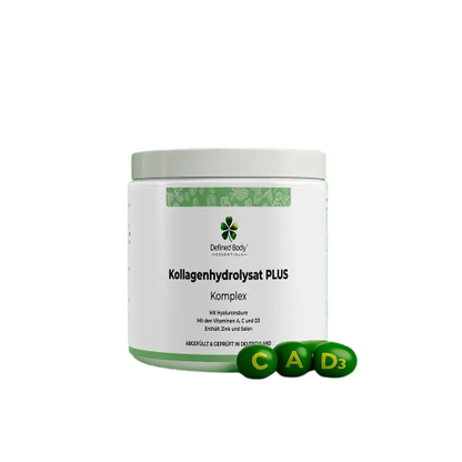 Kollagenhydrolysat PLUS- 180 Kapseln - Defined Body Essentials