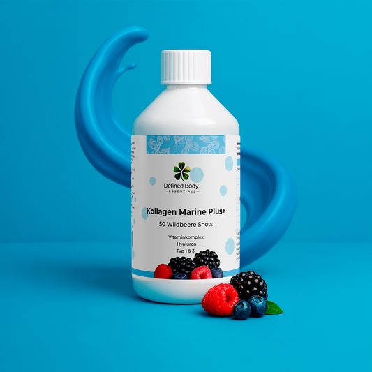 Kollagen Marine Plus+ - 50 Shots - Wildbeere - 500ml
