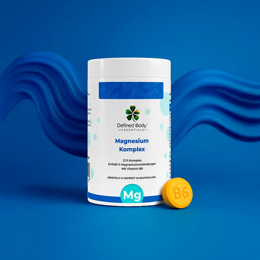 Magnesium Komplex + Vitamin B6 - 90 Kapseln - Defined Body Essentials