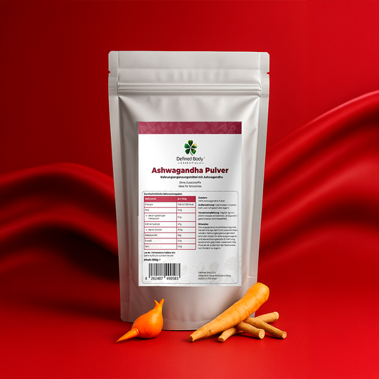 Ashwagandha Pulver - 500g Doypack - Defined Body Essentials