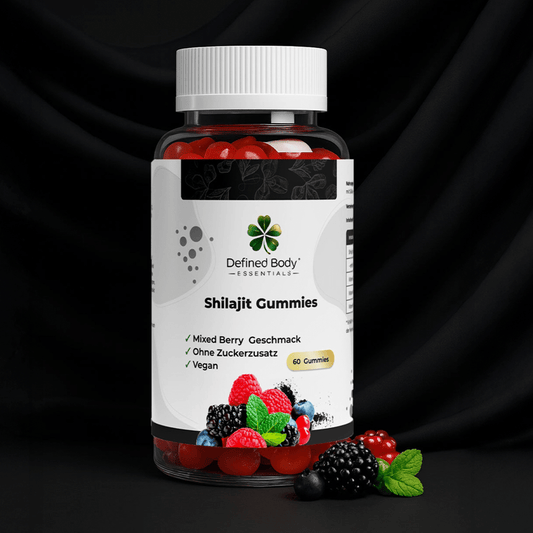 Premium Shilajit Gummies 1000 + Vitamin C,B6, B12 - 60 Stk