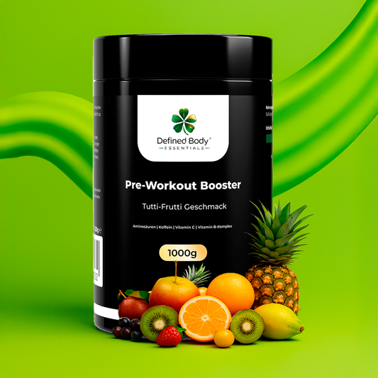 Pre-Workout Booster Tutti Frutti - 520g - Defined Body Essentials