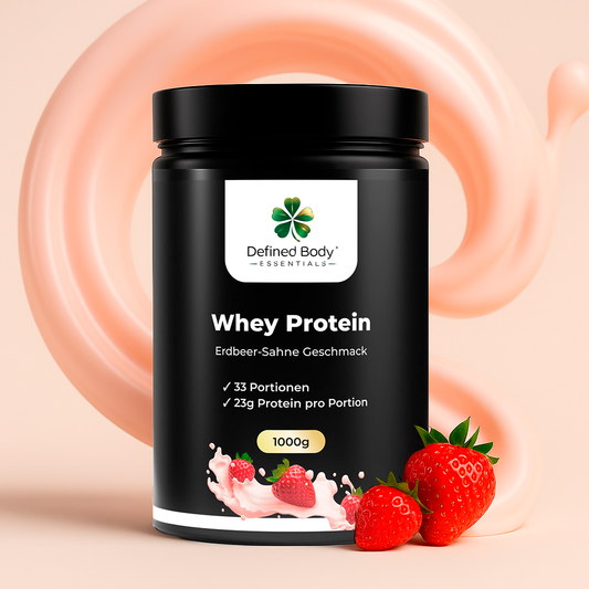 Premium Whey Protein Erdbeere - 1.000g