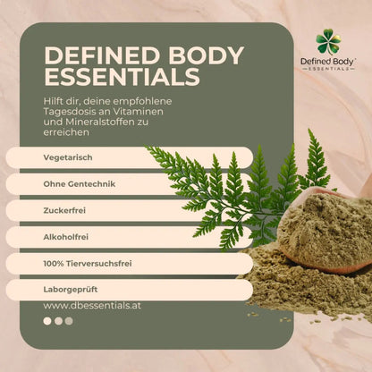 Vitamin D3 + K2 - 1.700 Tropfen (1.000 I.E.) - 50ml - Defined Body Essentials